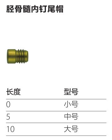 胫骨髓内钉尾帽
